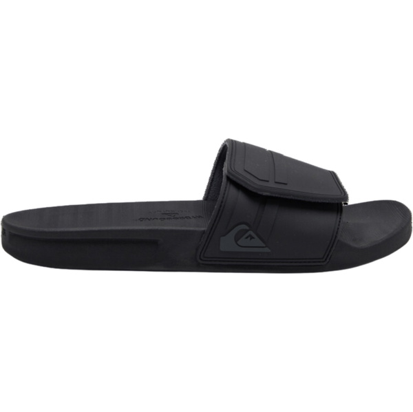 2026 Quiksilver Männer Rivi Slide Adjust Schieber AQYL101038 - Black / Grau / Black